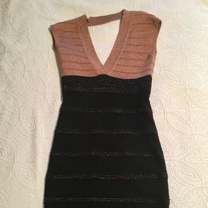 V-neck party dress